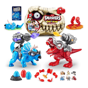 Smashers Craneo Dinosaurio Island T-rex Battle 20 Surprise 7656 Zuru