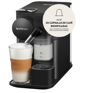 Cafetera Nespresso Lattisima One Negra F121-AR-BK-NE-IMPO
