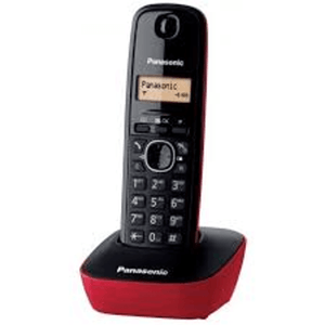 Teléfono Inalámbrico Panasonic KXTG-1612SPR Negro