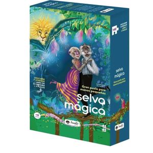 SELVA MAGICA DESCUBRE Y APRENDE LIBRO + 2 ROMPECABEZAS - Anonimo