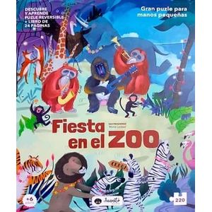 FIESTA EN EL ZOO ROMPECABEZAS 220 PIEZAS - Anonimo