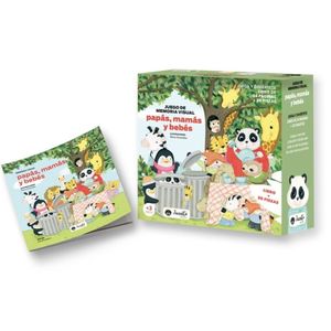 PAPAS MAMAS Y BEBES JUEGA Y DIVIERTETE LIBRO + 30 PIEZAS - Anonimo