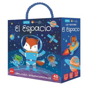 ESPACIO, EL LIBRO + ROMPECABEZAS Y 10 FIGURAS ESPACIALES - Gaule, Matteo