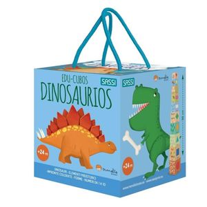 DINOSAURIOS EDU CUBOS 10 CUBOS EDUCATIVOS + UN MINI ATLAS - Gaule, M.