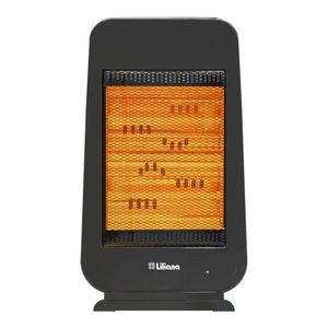 Estufa Halogena Giratoria Liliana CIGF200N Color Negro Forzador 700/1400 Watts