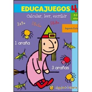EDUCAJUEGOS 4- CALCULAR, LEER, ESCRIBIR 8-9 AÑOS -