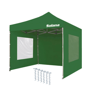 Gazebo Autoarmable 3x3 Impermeable Paredes + 6 Estacas