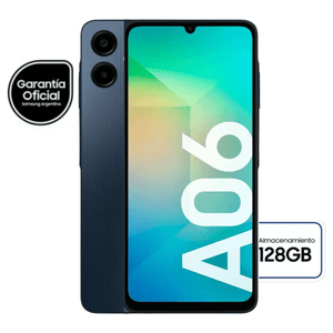 Celular Samsung Galaxy A06 128GB Negro SM-A065MZKEARO