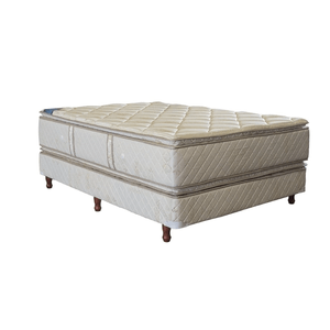 Conjunto Sommier Linea Oro Doble Pillow de Resortes