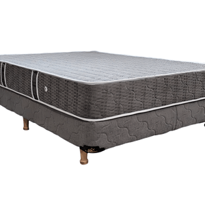 Conjunto Sommier Linea Nacar de Espuma