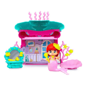 Muñeca Pinypon Set Casa De Sirena Con Accesorios PNY78000 Vulcanita