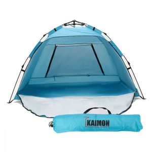 Kaimon Carpa Playera Autoarmable para 2 Personas con Ventana Trasera con Mosquitero Celeste