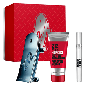 Carolina Herrera 212 Heroes Men Edt 90ml + Edt 10ml + After Shave