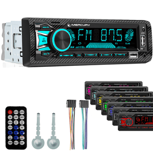 Estereo Para Auto Mercury MS-200BT Usb Bluetooth Rgb Am Fm