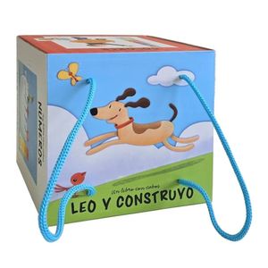 UN LIBRO CON CUBOS LEO Y CONSTRUYO - Yoyo Books