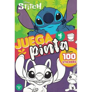 STITCH JUEGA Y PINTA +100 STICKERS - Anonimo