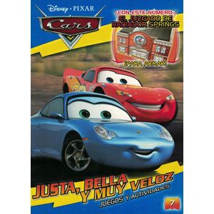 DISNEY PIXAR CARS JUSTA BELLA Y MUY VELOZ JUEGOS Y ACTIVIDADES 7 - Disney