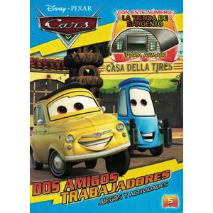 DISNEY PIXAR CARS DOS AMIGOS TRABAJADORES JUEGOS Y ACTIVIDADES 5 - Disney