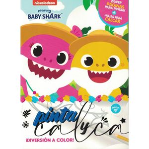 PINTA Y CALCA BABY SHARK - Anonimo