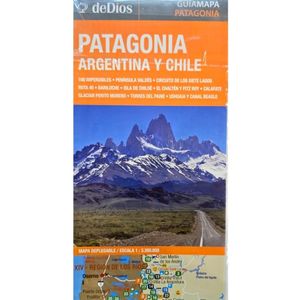 GUIA MAPA - PATAGONIA - DE DIOS, JULIAN