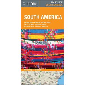 MAP GUIDE- SOUTH AMERICA - DE DIOS, JULIAN