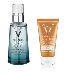 Set Vichy Ideal Soleil Toque Seco Bb 50ml + Mineal 89 50ml