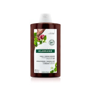 Shampoo Klorane Quinina Control Caída Mas Fuerza 400 Ml