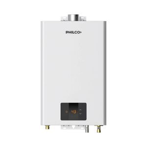 Calefón Philco 14 Lts Por Minuto  Tiro Forzado Blanco PHCA14B