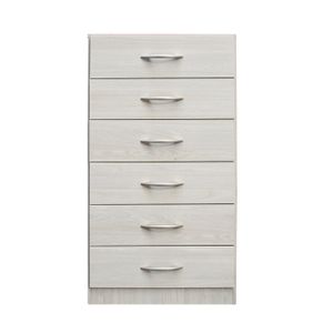 Chiffonier 6 Cajones Platinum Gris Andino