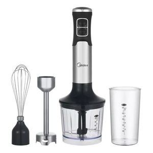 MIDEA LICUADORA HB1100X3 850W INOXIDABLE +Batidor+Picador