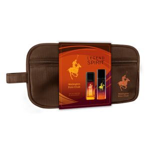 Perfume Wellington Polo Club Hombre Legend Spirit 120 ml + Deo 150 ml con Neceser de Regalo