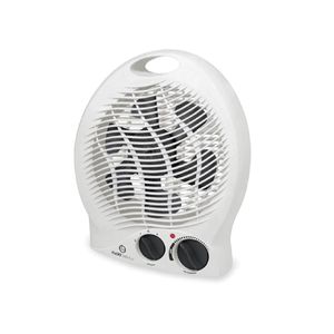 Caloventor Con Termostato Cawb01 Whitenblack 2000w Blanco Lh