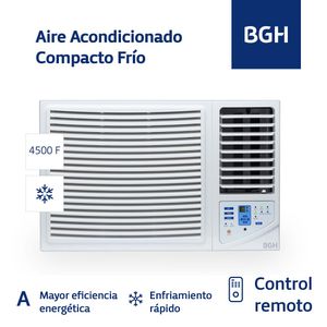Aire Acondicionado Ventana Frío BGH Clase A 5200w Bc52wfq