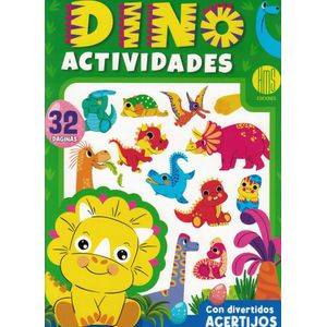 DINO ACTIVIDADES CON ACERTIJOS DIVERTIDOS - Correa, Juan Damian