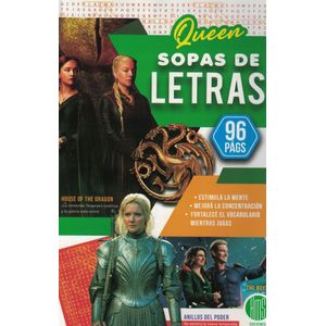 QUEEN SOPAS DE LETRAS HOUSE OF THE DRAGON - Anonimo