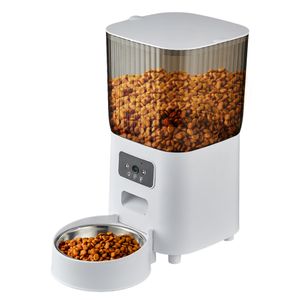 Comedero Automático Gadnic Para Mascotas 5 litros Con Cámara y Aplicación Bowl Acero Inoxidable