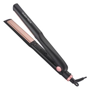 Planchita De Pelo 220v/240v Ceramica Negra Y Rosa Alientech