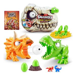 Craneo Dinosaurio Smashers Island T-rex Battle 20 Surpresas