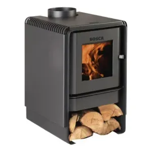 Calefactor A Leña Bosca Eco 360 150 Mt2 Salamandra