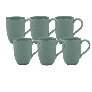 SET X6 JARROS MUG 350CC FLAT PACIFICO - OXFORD