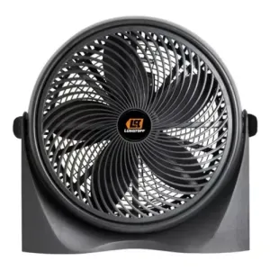 Ventilador Turbo Lusqtoff 20 Pulgadas Negro 120w Inclinable