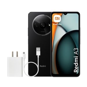 Celular Libre Redmi A3 3 Gb Ram 64 Gb Xiaomi Mzb0gifar Negro Ocaso