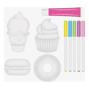 Squishy Set Para Colorear Sweet Friends Con Fibras SF601 Multiscope
