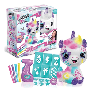 Unicornio Airbrush Plush Peluche Para Pintar OFG228 Multicospe