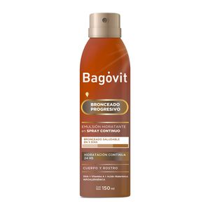 Bagovit Bronceado Progresivo Spray Continuo X 150ml