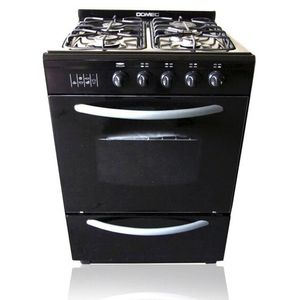 Cocina Domec CNUG Multigas 56Cm Negra