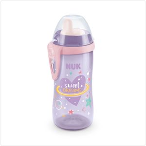 Vaso Para Bebe Nuk Kiddy Cup Luminoso Rosa x300ml