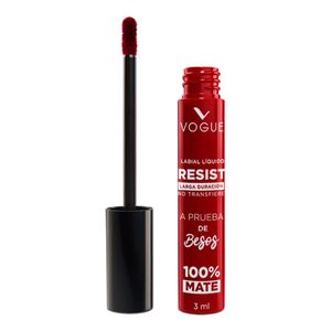 Labial Liquido Vogue Resist Poderosa x3ml
