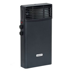 Calefactor Eléctrico 2000w Turbo Con Termostato Grafito Longvie