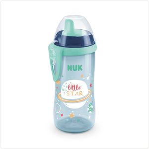 Vaso Para Bebe Nuk Kiddy Cup Luminoso Azul x300ml